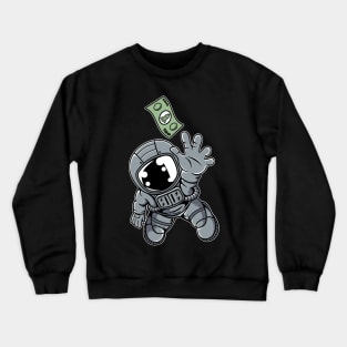 Astronaut Dollar Crewneck Sweatshirt